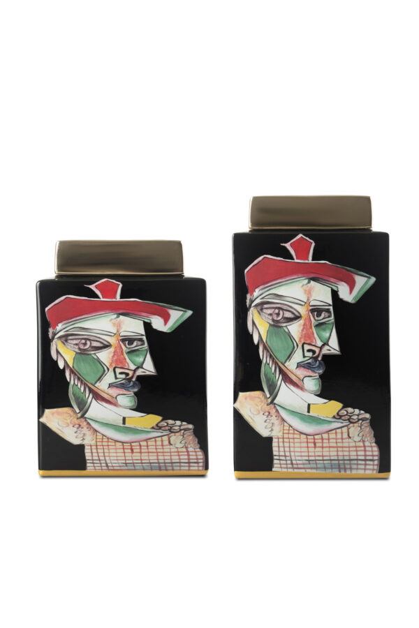 30164L-30164S 2Lİ SERAMİK KÜP