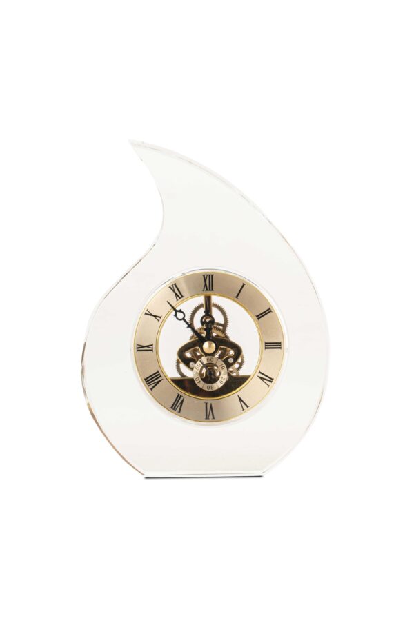 704 KRİSTAL MASA SAATİ
