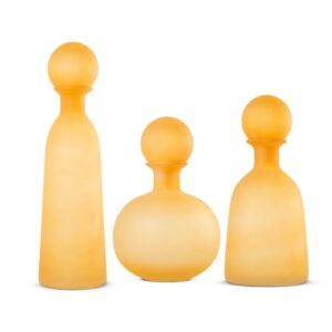 9394-7-8-9 MAT SARI ŞİŞE SET