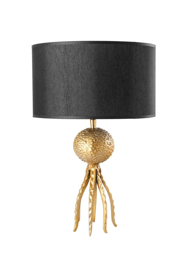 AN14 METAL GOLD AHTAPOT ABAJUR