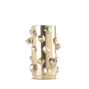 C726-2G GOLD POLİRESİN VAZO