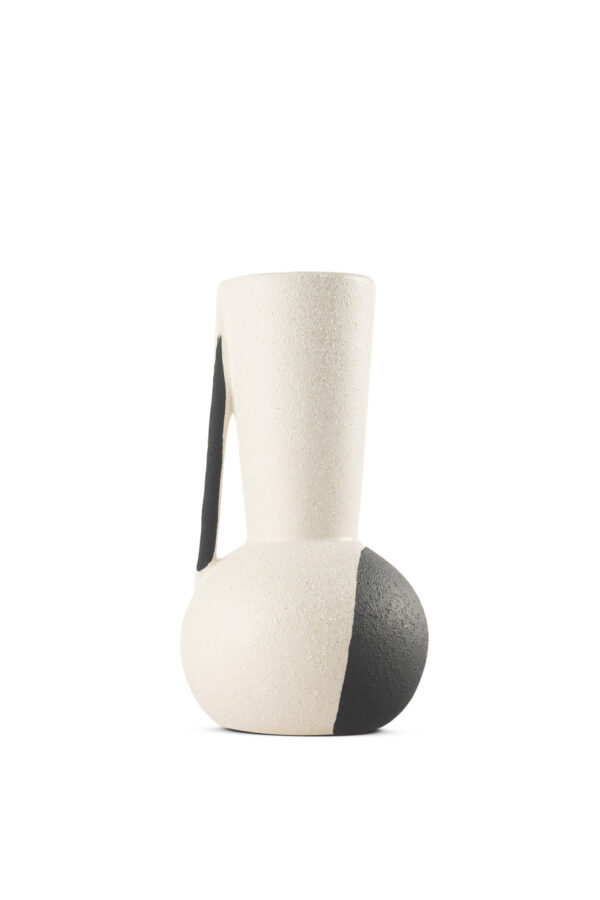 HY3510 SİYAH-BEYAZ SERAMİK OBJE