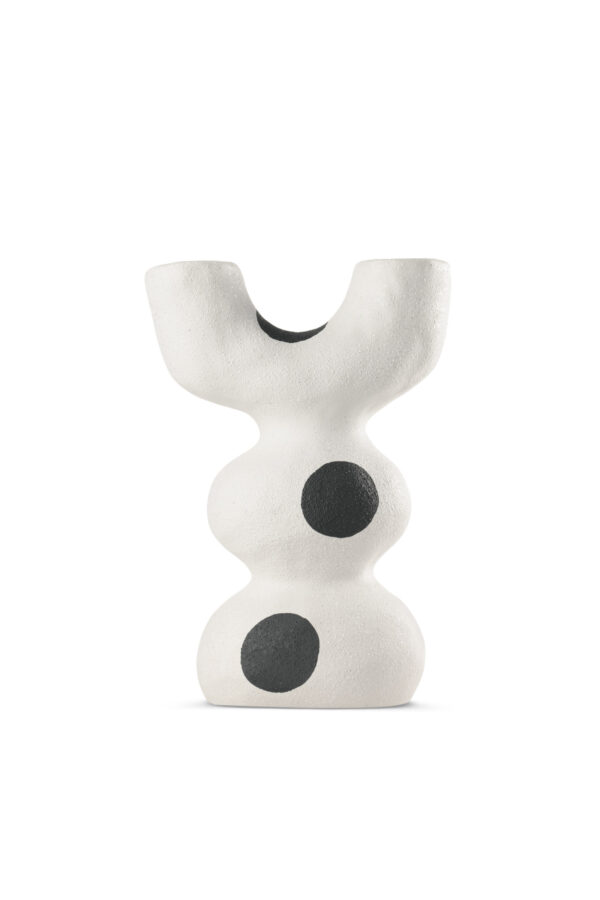 HY3733 SİYAH BEYAZ SERAMİK OBJE