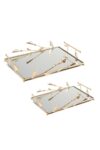 JX-625 AYNALI TEPSİ SET