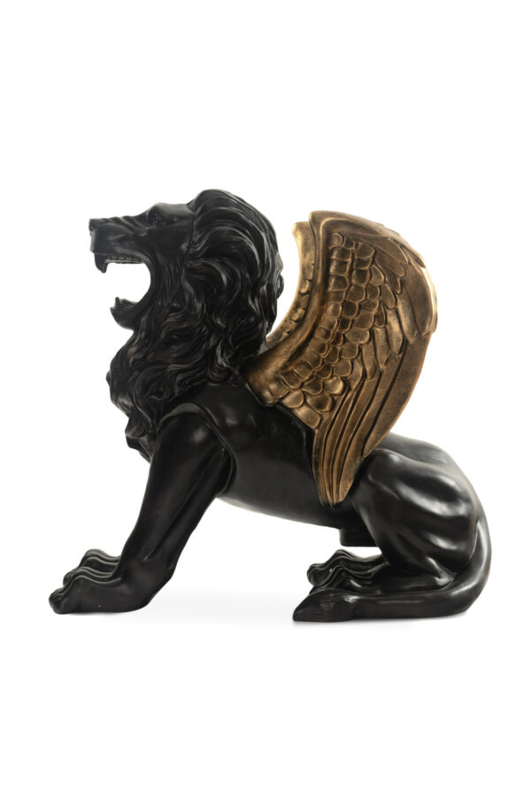 W8000-1168 POLİRESİN ASLAN OBJE