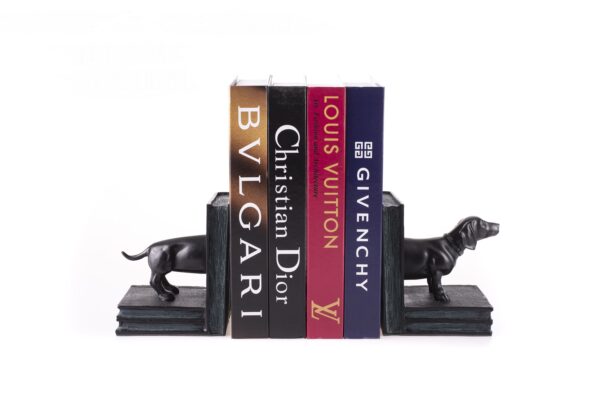 W8000-29 POLİRESİN KİTAPLIK TUTUCUSU SİYAH