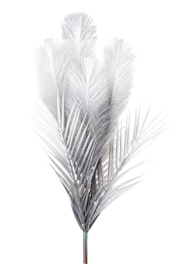 9191-13 YAPAY ÇİÇEK GRİ