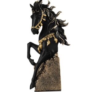 XL-7002 POLİRESİN KADİELİ AT BİBLO