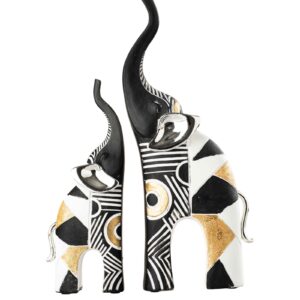 XL-7186 POLİRESİN İKİLİ FİL SET