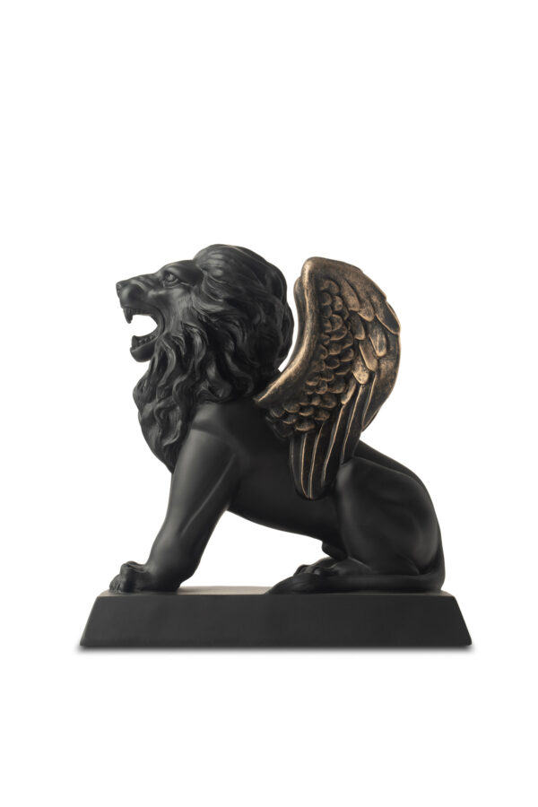 W8000-1166 POLİRESİN ASLAN OBJE KÜÇÜK